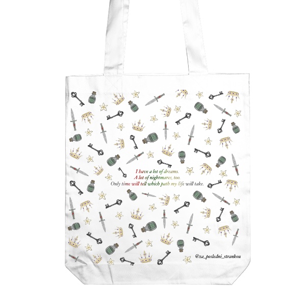 Plátěná taška Ranhojička s citátem